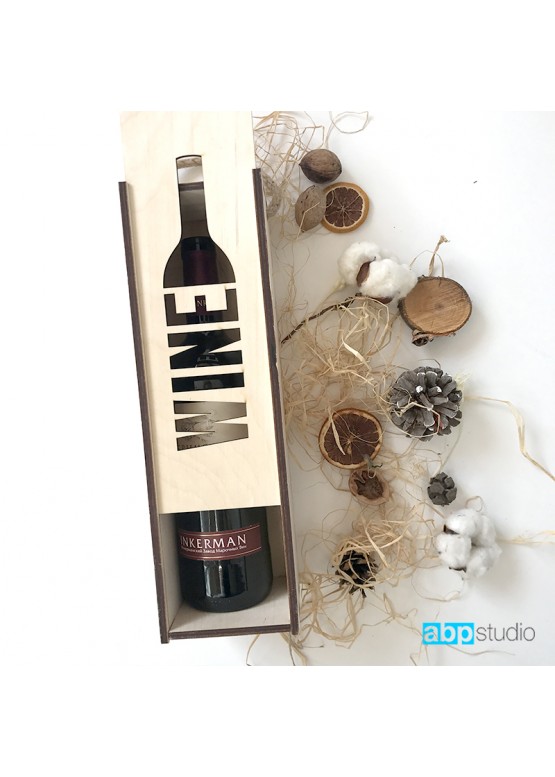 Коробка- пенал под бутылку вина Vine 2021